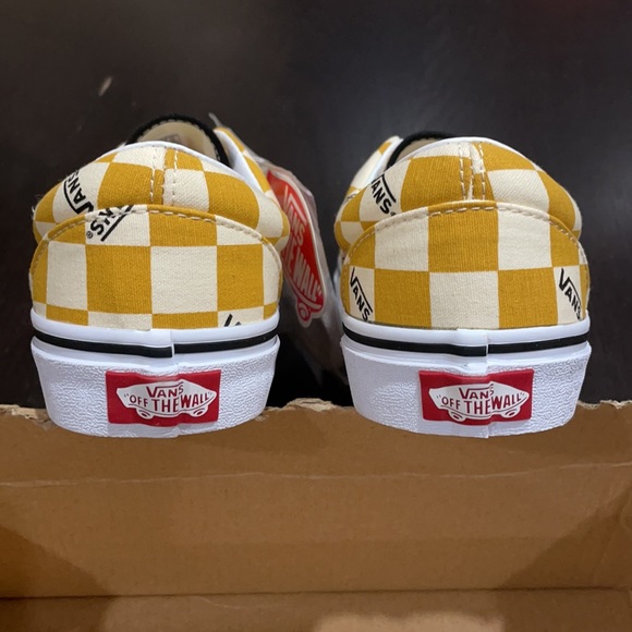 Vans Era Big Check Yolk Yellow - Picture 2 of 5